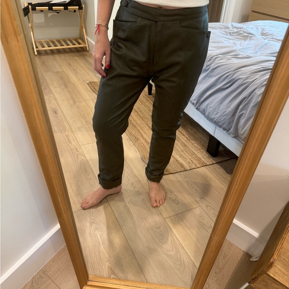 Real leather pants - Picture 3 of 11